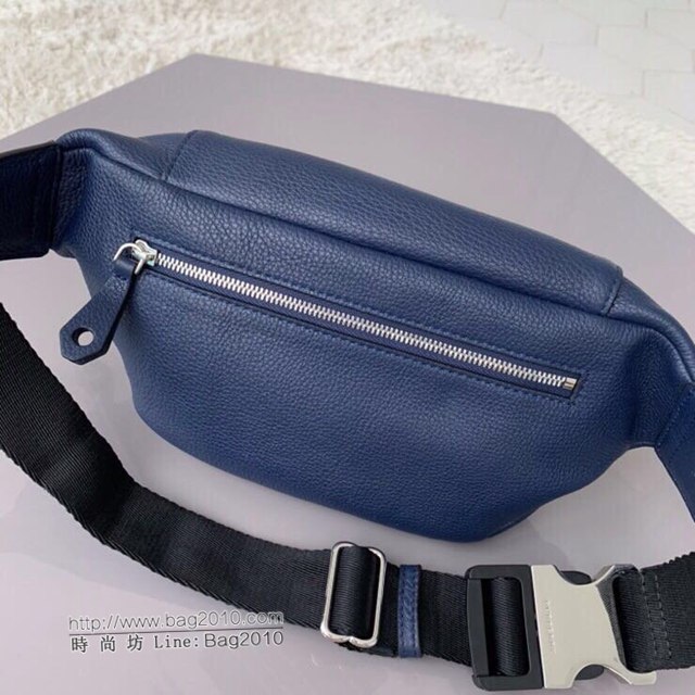 Burberry專櫃新款包包 巴寶莉中性款戰馬騎士logo腰包胸包  db1004